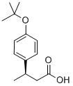 (R)-3-(4-TERT-BUTOXYPHENYL) BUTANOIC ACID Struktur