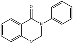 3-Phenyl-2H-1,3-benzoxazin-4(3H)-one Struktur