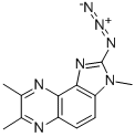 2-Azido-3,7,8-trimethyl-3H-imidazo[4,5-f]quinoxaline Struktur