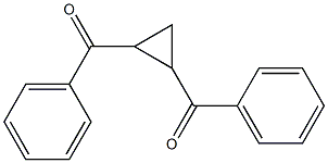 (1S,2S)-1α,2β-Dibenzoylcyclopropane Struktur