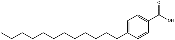 p-(n-Dodecyl)benzoicacid Struktur