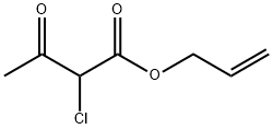 Butanoic acid, 2-chloro-3-oxo-, 2-propenyl ester Struktur