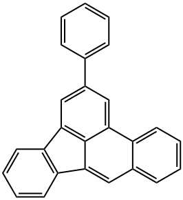 2-PHENYLBENZO[B]FLUORANTHENE Struktur