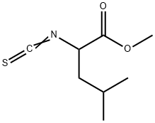 METHYL L-2-ISOTHIOCYANATO-4-METHYLVALERATE Struktur