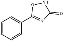 5-Phenyl-1,2,4-oxadiazol-3(2H)-one Struktur