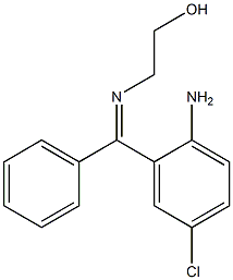 2-[[(2-Amino-5-chlorphenyl)phenylmethylen]amino]ethanol