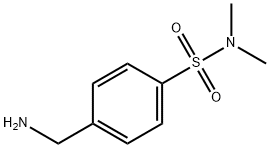 4-(aminomethyl)-N,N-dimethylbenzenesulfonamide Struktur