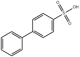 4-BIPHENYLSULFONIC ACID Struktur