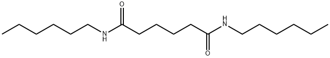 N,N'-Dihexylhexanediamide Struktur