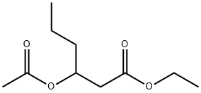 3-(アセチルオキシ)ヘキサン酸エチル 化學(xué)構(gòu)造式