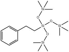 phenethyltris(trimethylsiloxy)silane Struktur