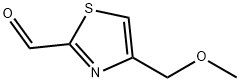 2-Thiazolecarboxaldehyde, 4-(methoxymethyl)- (9CI) Struktur