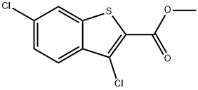 METHYL 3 6-DICHLOROBENZO(B)THIOPHENE-2-& Structure