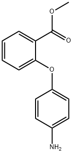 METHYL 2-(4-AMINOPHENOXY)BENZENECARBOXYLATE Struktur