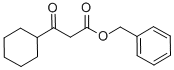 BENZYL 3-OXO-3-CYCLOHEXYLPROPIONATE Struktur