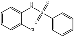 N-(2-chlorophenyl)benzenesulfonamide Struktur