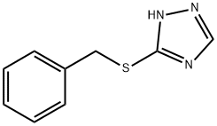 1H-1,2,4-Triazole, 3-[(phenylmethyl)thio]- Struktur