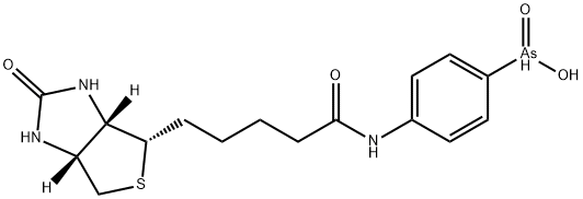 N-Biotinyl p-AMinophenyl Arsinic Acid Struktur