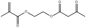 2-(METHACRYLOYLOXY)ETHYL ACETOACETATE Structure