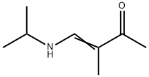 3-Buten-2-one, 3-methyl-4-[(1-methylethyl)amino]- (9CI) Struktur