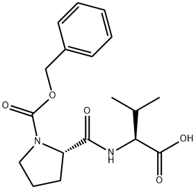 Z-PRO-VAL-OH Struktur