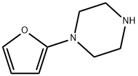 Piperazine, 1-(2-furanyl)- (9CI) Struktur