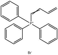 (1,3-BUTADIENYL)TRIPHENYLPHOSPHONIUM BROMIDE Struktur