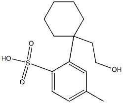 2-CYCLOHEXYL-ETHYL TOLUENE-4-SULFONATE Struktur