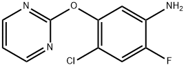 4-Chloro-2-fluoro-5-(pyriMidin-2-yloxy)aniline Struktur