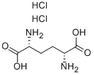 (5R,2R)-2,5-Diaminoadipic acid 2HCl Struktur