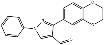 3-(2,3-DIHYDRO-BENZO[1,4]DIOXIN-6-YL)-1-PHENYL-1H-PYRAZOLE-4-CARBALDEHYDE price.