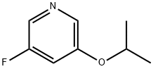 Pyridine, 3-fluoro-5-(1-methylethoxy)- (9CI) Struktur