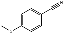 4-(METHYLTHIO)BENZONITRILE Structure