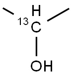 2-PROPANOL-2-13C Struktur