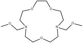 N,N'-BIS(METHOXYMETHYL)DIAZA-15-CROWN-5, 98 Struktur