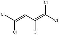 1,1,3,4,4-Pentachloro-1,3-butadiene Struktur