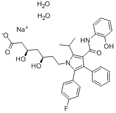 ORTHO-HYDROXY ATORVASTATIN Struktur