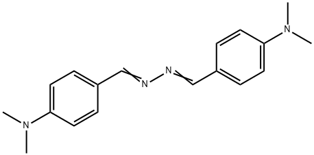 4-(dimethylamino)benzaldehyde [[4-(dimethylamino)phenyl]methylene]hydrazone  Struktur