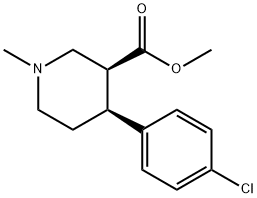 (3S,4S)-4-(4-chlorophenyl)-1-methylpiperidine-3-carboxylicacidmethylester