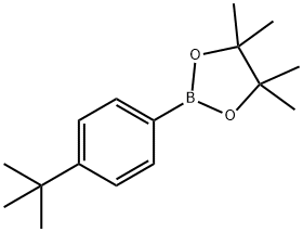 4-TERT-BUTYLPHENYLBORONIC ACID, PINACOL ESTER Struktur