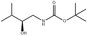 Carbamic acid, [(2S)-2-hydroxy-3-methylbutyl]-, 1,1-dimethylethyl ester (9CI) Struktur