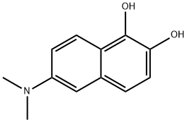 1,2-Naphthalenediol, 6-(dimethylamino)- (8CI) Struktur