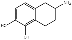 2-amino-5,6-dihydroxytetralin Struktur