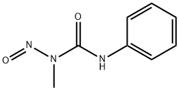 1-METHYL-1-NITROSO-3-PHENYLUREA Struktur