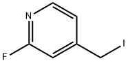 Pyridine, 2-fluoro-4-(iodomethyl)- (9CI) Struktur