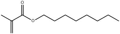 N-OCTYL METHACRYLATE Struktur