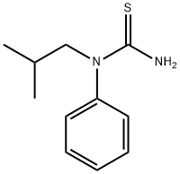 Thiourea,  N-(2-methylpropyl)-N-phenyl- Struktur