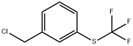 3-(TRIFLUOROMETHYLTHIO)BENZYL CHLORIDE Struktur