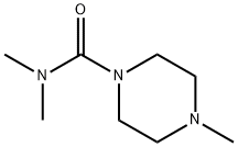 1-Piperazinecarboxamide,N,N,4-trimethyl-(6CI,8CI) Struktur