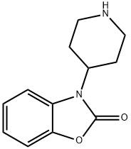 3-(4-PIPERIDINYL)-1,3-BENZOXAZOL-2(3H)-ONE Struktur